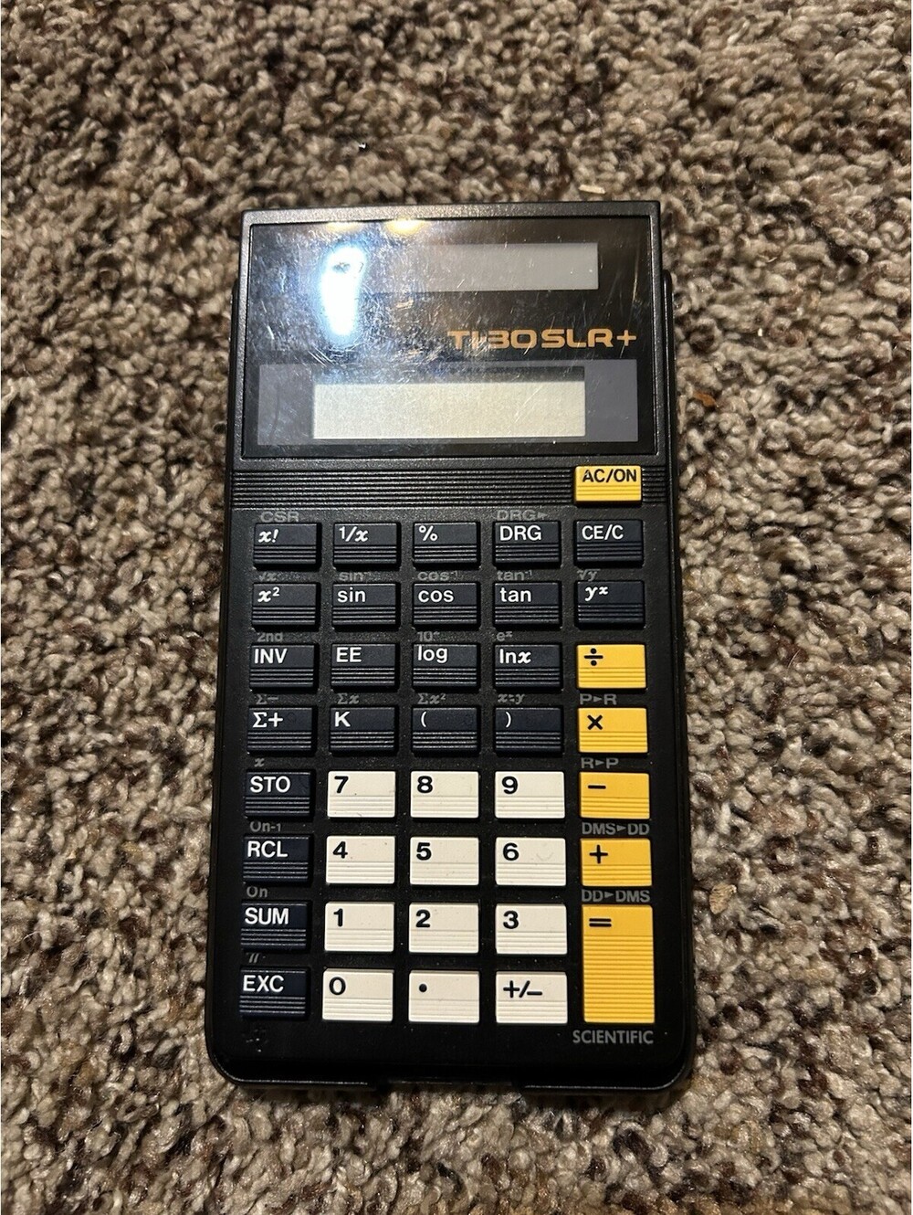 texas instruments ti-30 SLR Plus Tested Working With Case